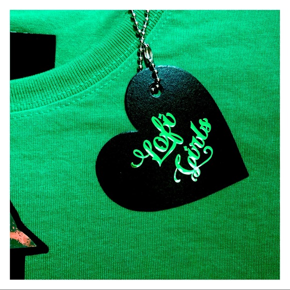 Lofi Girls Cyber Holographic Premium Vinyl Custom Design Shirt - Picture 3 of 6